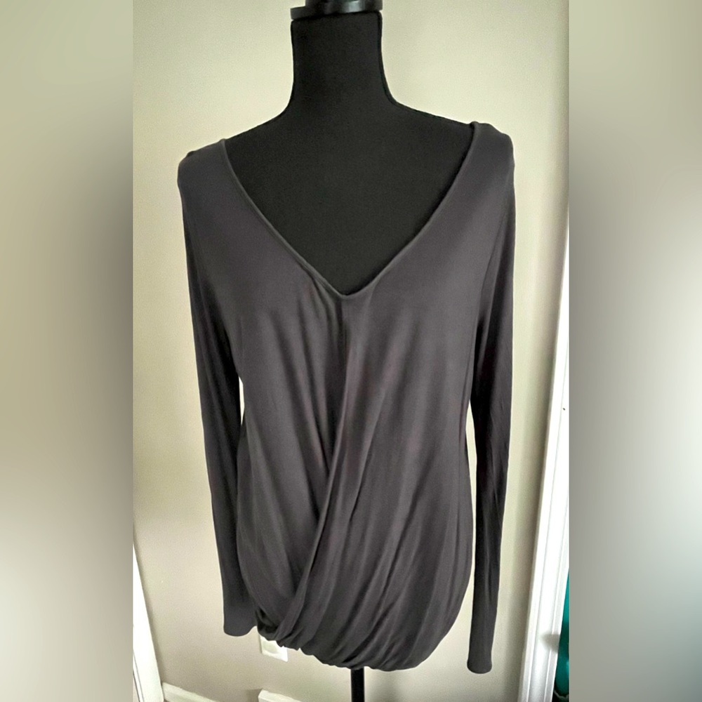 Express two way surplice top Small